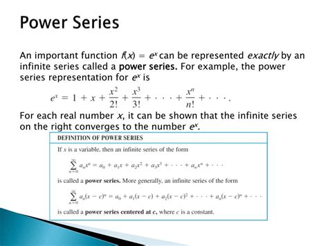 PPT - Power Series PowerPoint Presentation, free download - ID:4025099