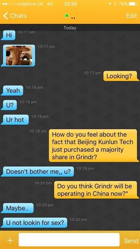 Talking Business Mergers With Horny Guys On Grindr Dazed