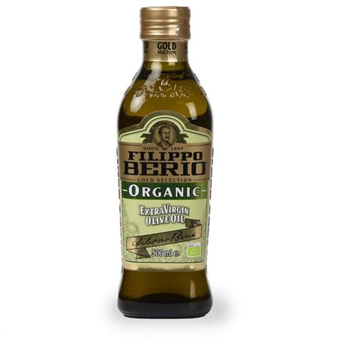 Масло оливковое Органик Extra Virgin, Filippo BERIO, 500 мл, Италия ...