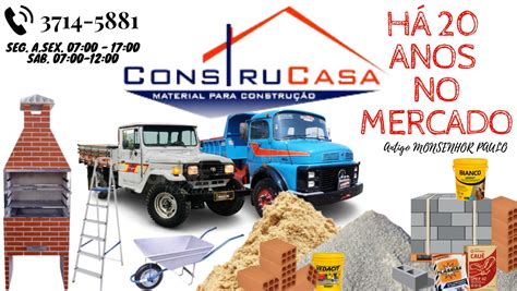 Construcel - Material Para Construção Em Lagoa Santa/mg - Construcasa - Material para Construção | Poços de Caldas MG