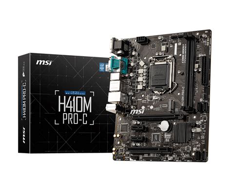 Overview H410M PRO-C | 微星科技