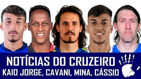 Not Cias Do Cruzeiro Cavani Kaio Jorge Japa C Ssio Mina E Gabriel