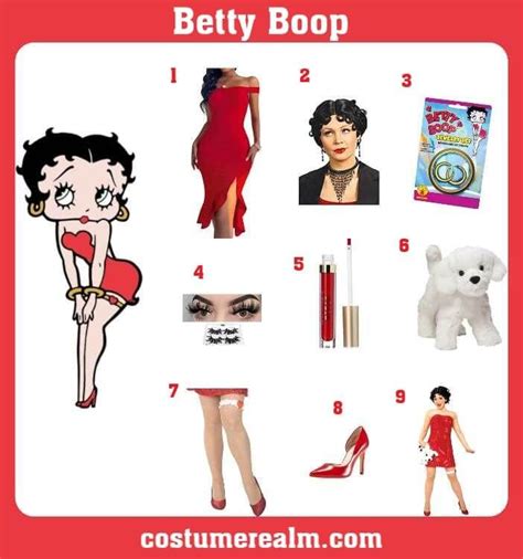 How To Dress Like Betty Boop Costume Guide For Halloween And Cosplay