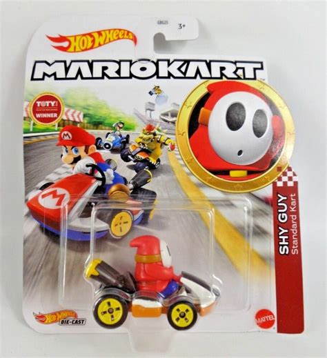 Hot Wheels Mario Kart Shy Guy Toy Sense
