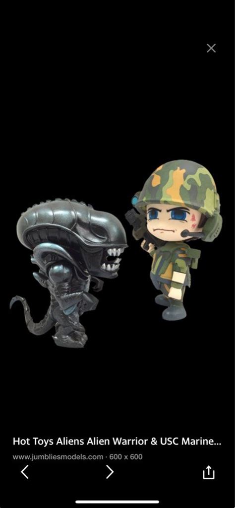 Hot Toys Alien Warrior USCM Cosbaby Hobbies Toys Toys Games On