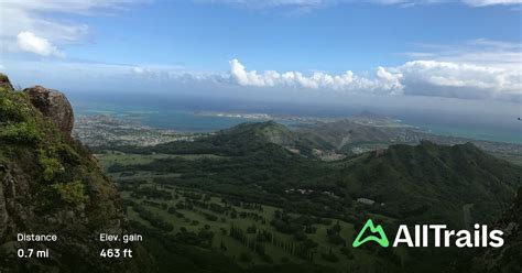 Pali Notches Trail Oahu Hawaii 620 Reviews Map Alltrails