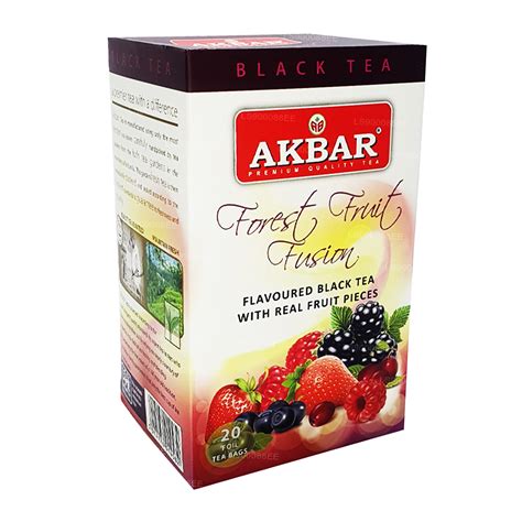 Akbar Forest Fruit Fusion 40g 20 Tea Bags Lakpura Llc