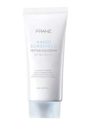 Franz Skincare Naked Sunshield Peptide Sun Cream Spf Pa Ml Beauty Lane Crawford