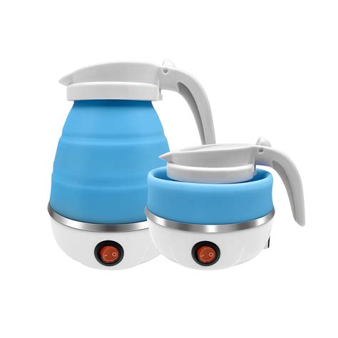 Travel Portable Foldable Electric Kettle 0 6L Small Collapsible Hot Water Boiler For Coffee Tea