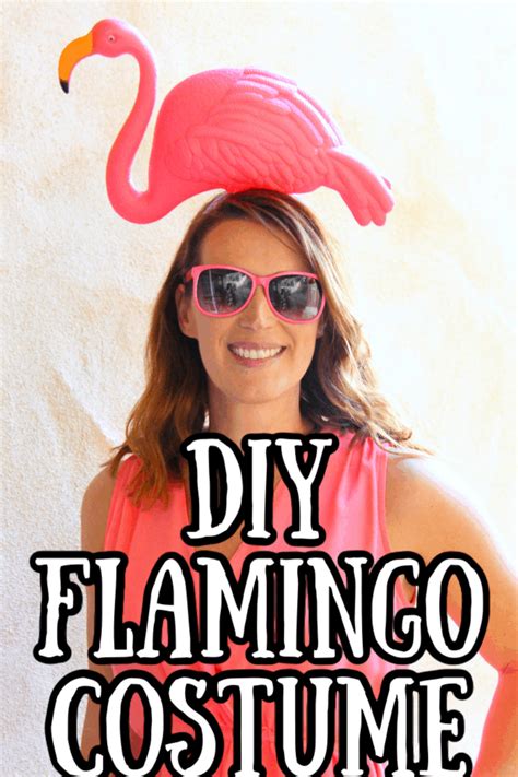 DIY Flamingo Costume - Fun Easy Halloween Costume DIYs