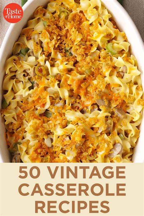 49 Vintage Casserole Recipes that Deserve a Comeback | Hotdish recipes ...