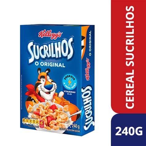 Cereal Matinal Sucrilhos Original Kelloggs 240g Escorrega o Preço