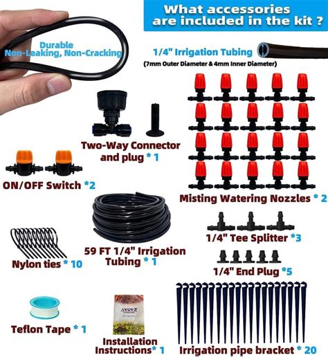 Awowz Drip Irrigation Kit Mist System Review Farm Tractor