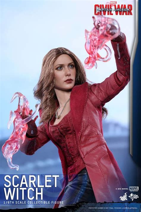 hottoys scarlet witch hot toys civil war 興趣及遊戲 玩具 遊戲類 Carousell