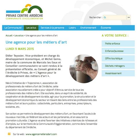 Une agence pour les métiers dart Agence pour le développement des