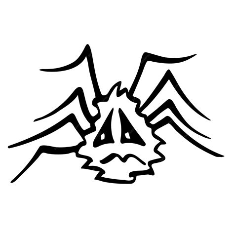 Premium Vector Spider Doodle Vector Image With A Black Line