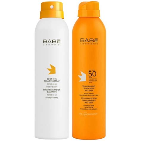 Babe Transparent Spf 50 Güneş Spreyi 200 ml Güneş Sonrası Spreyi 200 ml 8436571630513 Kozvit