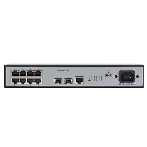 Коммутатор SNR S2982G-8T, SNR-S2982G-8T купить в Москве
