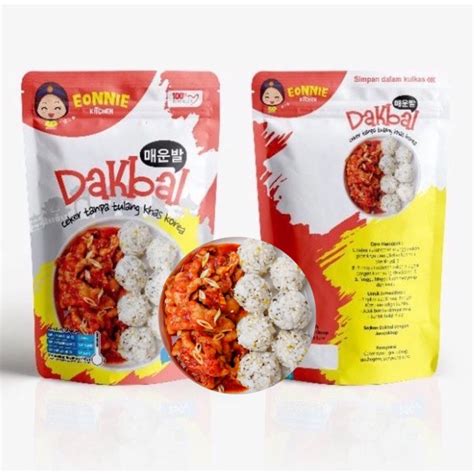 Jual Dakbal Ceker Tanpa Tulang Eonnie Kitchen Shopee Indonesia