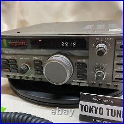 KENWOOD TS V HF W ALL Mode Transceiver Amateur Radio With Cable Mic Working Ham Radio