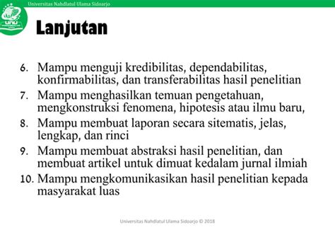 Template Tugas Kelompok Metodologi Penelitian Pgsd Unusida PPT