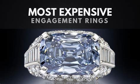 The 20 Most Expensive Engagement Rings In the World (2022) | Wealthy