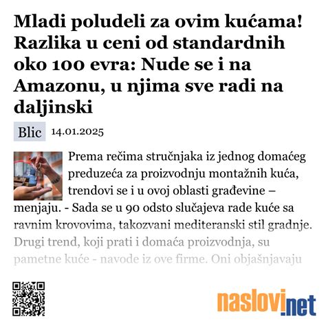 Mladi Poludeli Za Ovim Ku Ama Razlika U Ceni Od Standardnih Oko Evra Nude Se I Na Amazonu