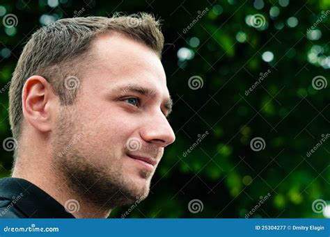 Man Head Profile Royalty Free Stock Photography