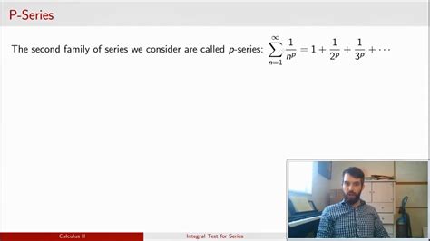 Integral Test For Series YouTube