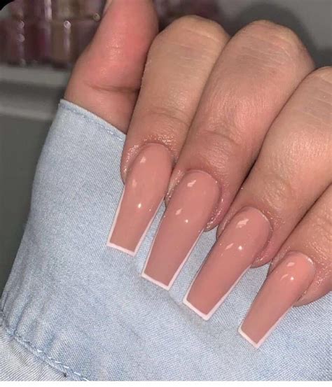 Pin By Isaleimarie On Claws White Tip Nails Acrylic Nails Nude Neutral Nails Acrylic