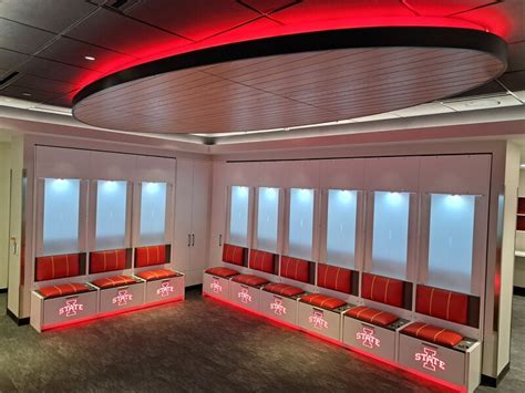 Iowa State University Basketball Locker Photos