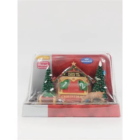 Lemax Christmas Village Collection Countdown Till Christmas Shopee