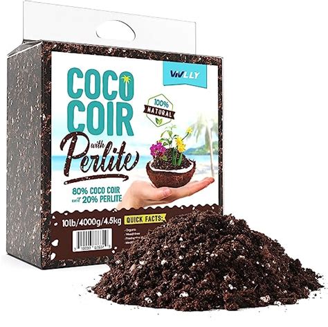 Amazon Compressed Coco Coir Perlite Mix Kg Lb Organic