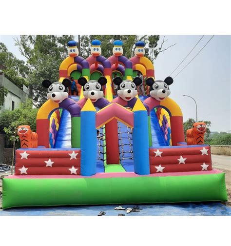 Mickey Mouse Inflatable Bouncer Castle At Rs 130000 North 24 Parganas