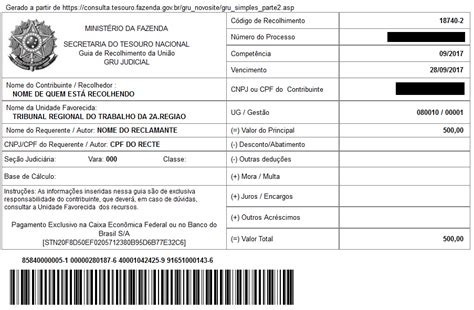 Como Fazer As Guias De Custas Gru E Dep Sito Recursal Dep Judicial