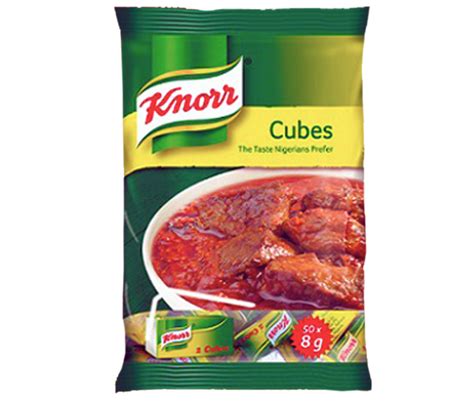 Knorr Cubes 8g - JMT INTER LLC