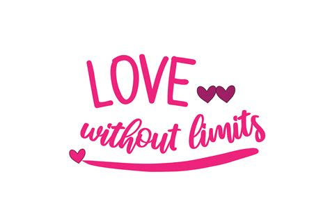 Love Without Limits Graphic By Wienscollection · Creative Fabrica