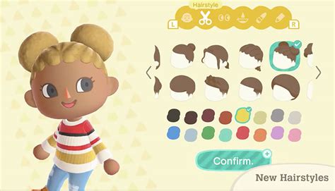 Animal Crossing 8 Cool Hairstyles Acnl Boy Hair Guide Animal