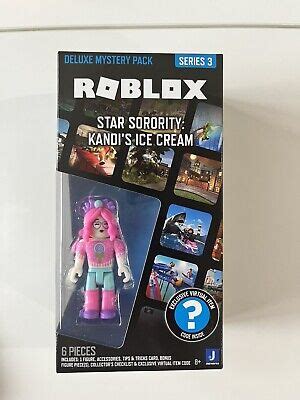 Roblox Deluxe Series 3 STAR SORORITY ICE CREAM Figure KANDI S SPRINKLE