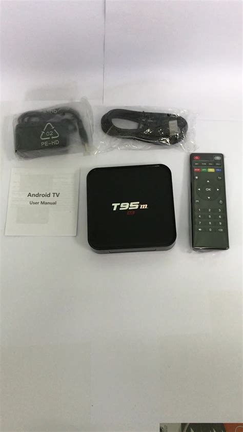 Hd 4k T95m Tv Box Android Amlogic S905x 1 2gb 8gb T95 M 4k Android 6.0 ...