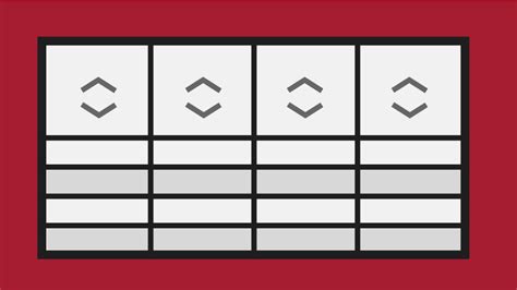 simple table harvardsites design system
