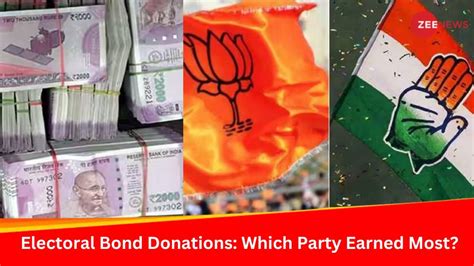 Electoral Bond Donations Bjp Received Rs Crores In Years Over