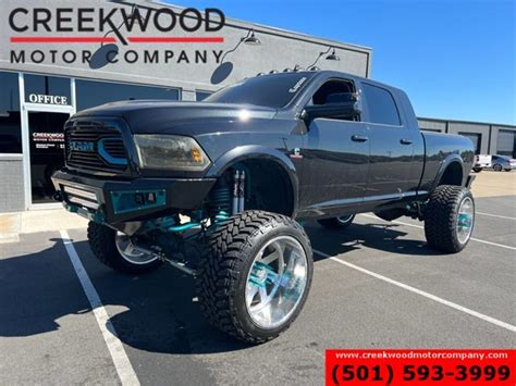 2017 Ram 2500 Laramie 4x4 Cummins Diesel Lifted Megacab 26s Nice Used