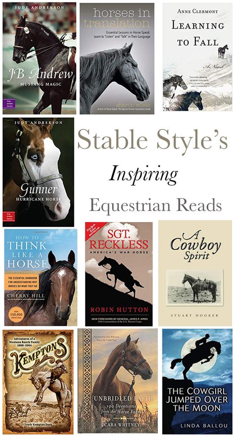 10 Inspiring Horse Books To Read Stable Style