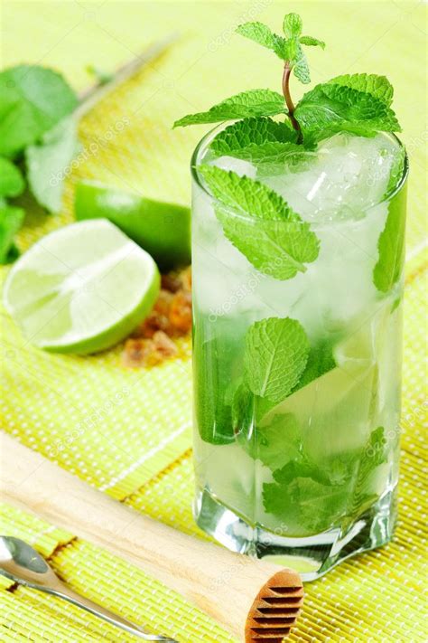 Fresh mojito cocktail — Stock Photo © karandaev #1238660
