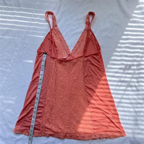Victorias Secret Pink Lace Lingerie Slip Y K Depop