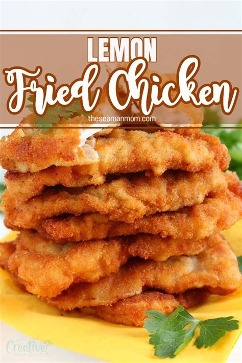 Crispy Lemon Fried Chicken Recipe Easy Peasy Creative Ideas