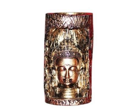 Handicraft Items Handicraft Resin Golden Antique Buddha Candle T