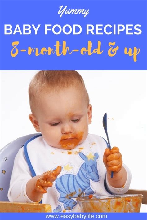 baby food recipes 8 months - Easy Baby Life