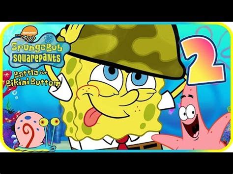 SpongeBob Battle For Bikini Bottom Walkthrough Part 2 PS2 Jellyfish